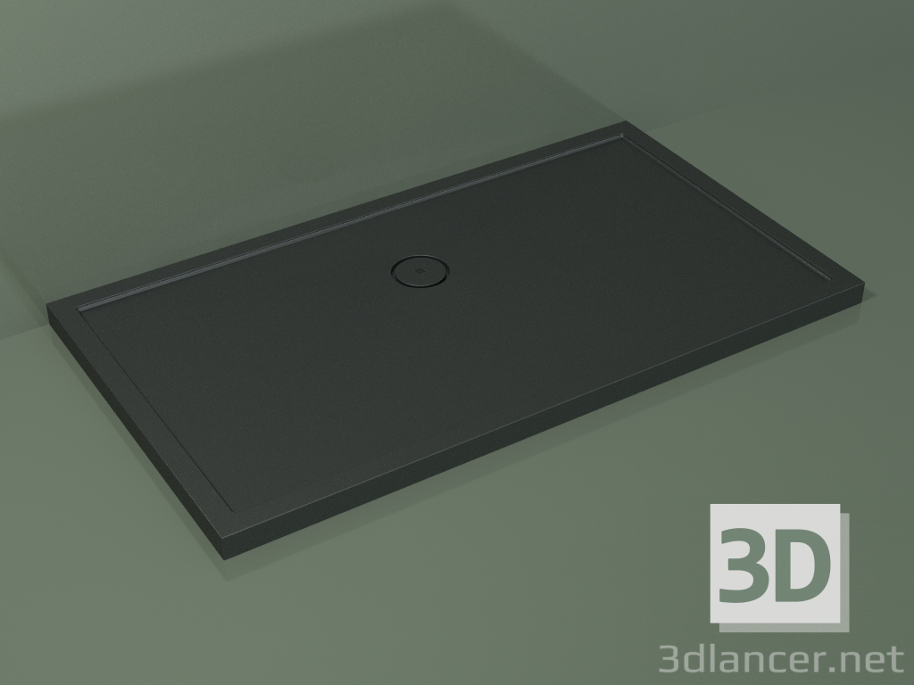 modèle 3D Receveur de douche Medio (30UM0133, Deep Nocturne C38, 160x90 cm) - preview