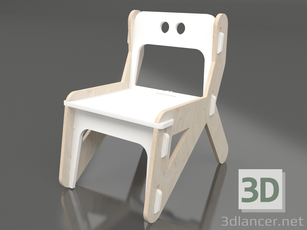 Modelo 3d Cadeira CLIC C (CWCCA1) - preview