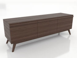 TV cabinet 1500 mm (dark walnut)