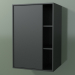 3d модель Настенный шкаф с 1 левой дверцей (8CUCBDS01, Deep Nocturne C38, L 48, P 36, H 72 cm) – превью