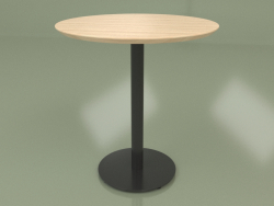 डाइनिंग टेबल सोल डी 700 मिमी (काला)