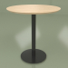 3d model Dining table Soul D 700 mm (black) - preview