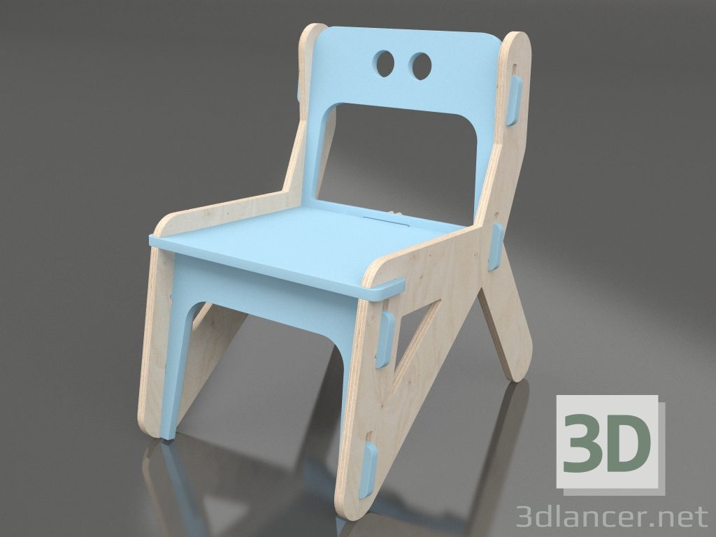 3D modeli Sandalye CLIC C (CBCCA1) - önizleme