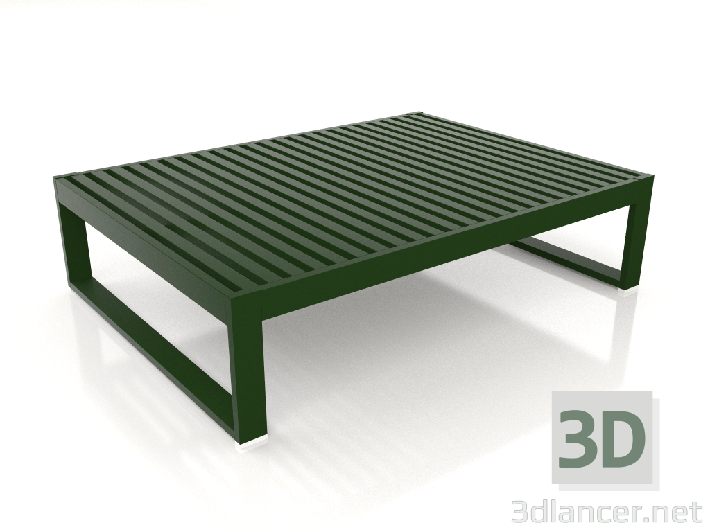 3d модель Кофейный столик 121 (Bottle green) – превью