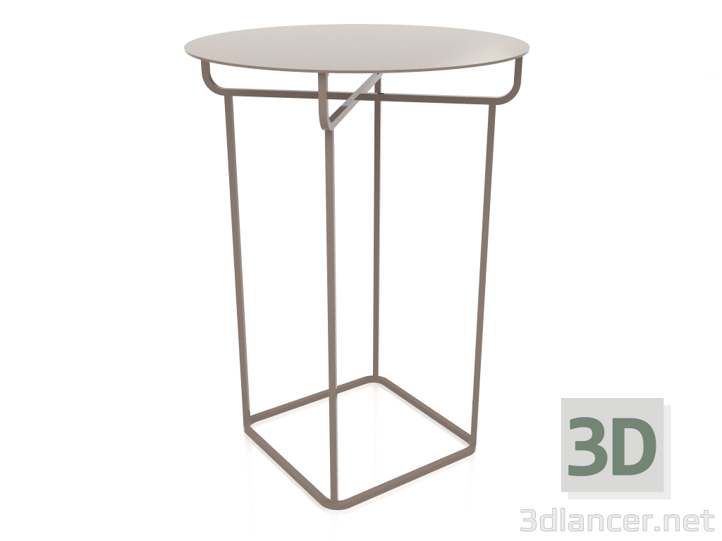 modèle 3D Table de bar (Bronze) - preview