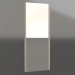 3d model Wall mirror 1800x700 mm (lightened oak) - preview