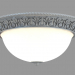 3d model Ceiling lamp with glass lampshade (C110154 3-40) - preview