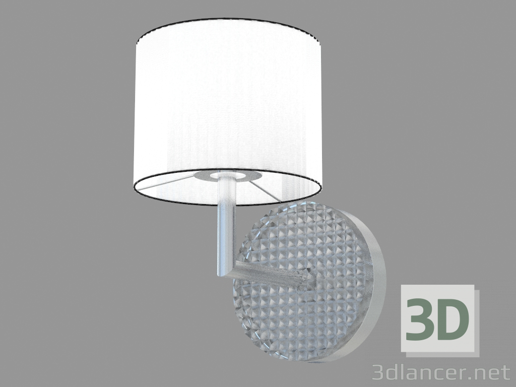 modello 3D Lampada da parete D82 D01 01 - anteprima