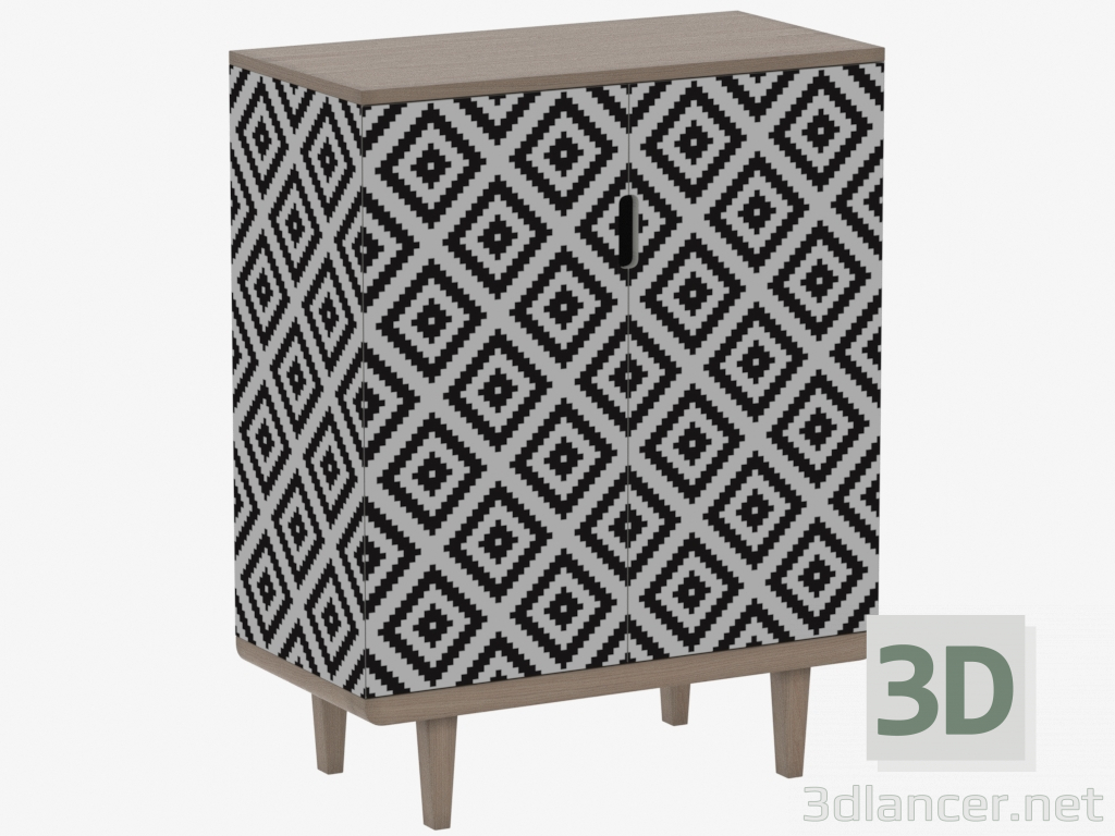 3d model Chest of drawers TRIPTIKH (IDC012007031) - preview