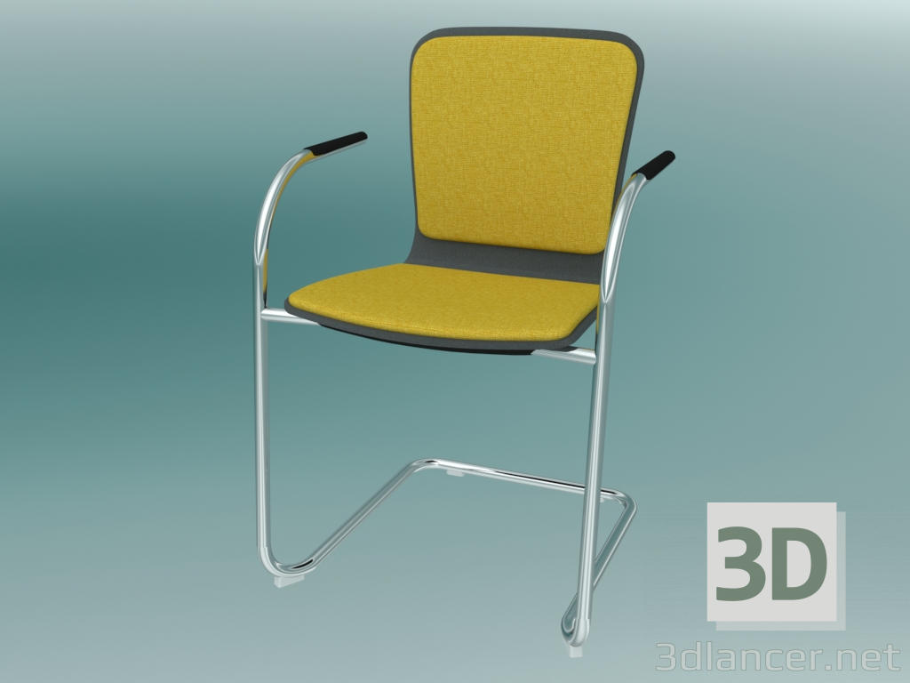 Modelo 3d Cadeira para visitantes (K33V1 2P) - preview