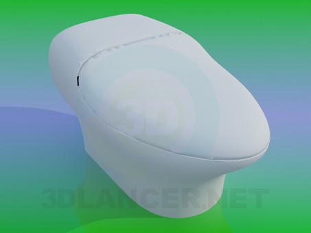 3d model WC - preview 3d model WC - preview