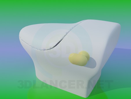 3d model WC - preview 3d model WC - preview