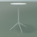 3d model Round table 5716, 5733 (H 105 - Ø59 cm, spread out, White, V12) - preview