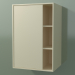 3d model Wall cabinet with 1 left door (8CUCBDS01, Bone C39, L 48, P 36, H 72 cm) - preview