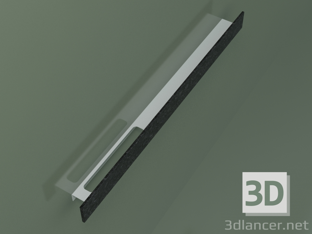 3d model Filolucido shelf (90S18S01, Nero Assoluto M03) - preview