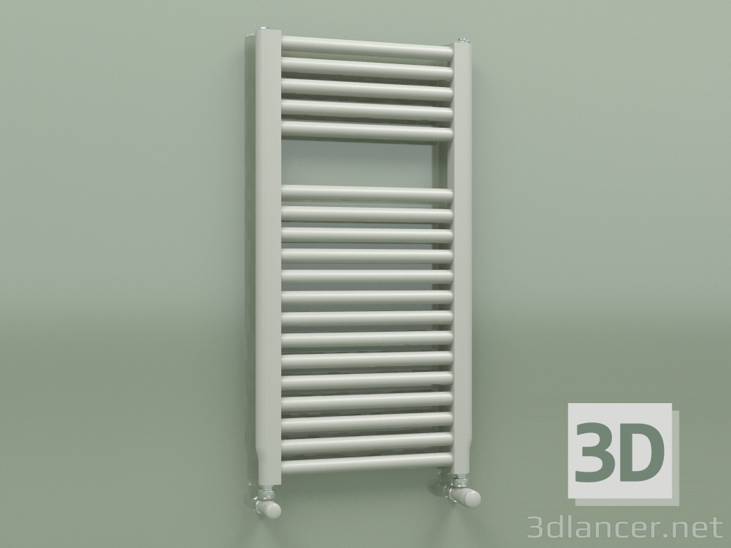 3D modeli Isıtmalı havlu askısı NOVO (764x400, Manhattan gri) - önizleme