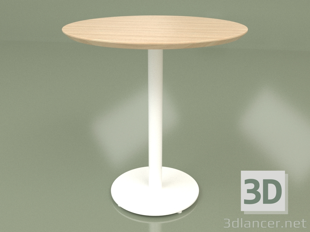 3 डी मॉडल खाने की मेज सोल डी 700 मिमी (सफेद) - पूर्वावलोकन
