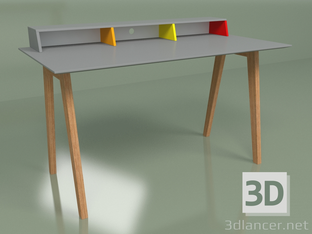 3d model Desk Aston (cold grey) - preview