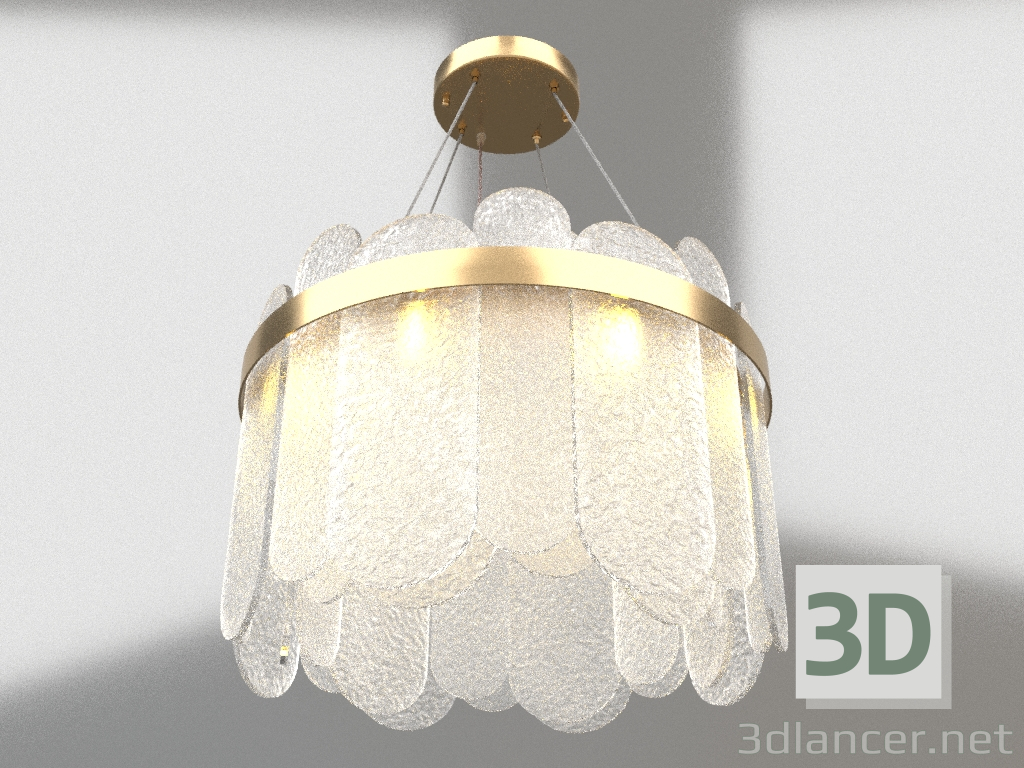 3d model Pendant lamp Deserto (FR5141PL-08BS1) - preview