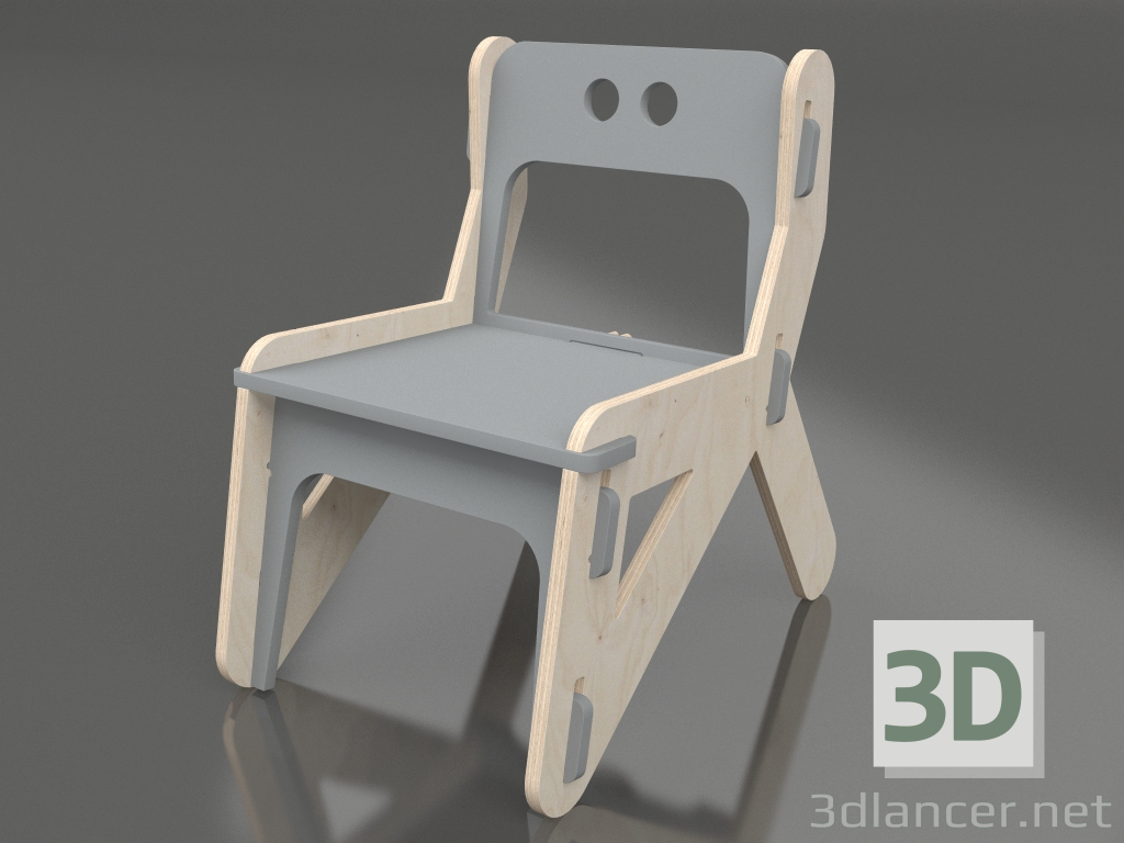 modèle 3D Chaire CLIC C (CQCCA1) - preview