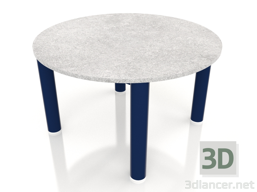 modello 3D Tavolino P 60 (Blu notte, DEKTON Kreta) - anteprima