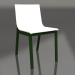3d model Dining chair model 4 (Bottle green) - preview