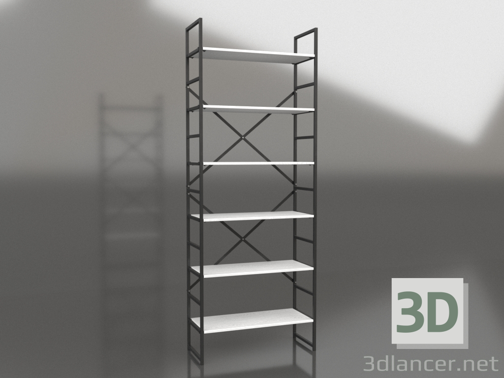 Modelo 3d Rack (1 seção) - preview