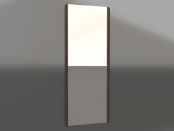 Specchio da parete 1800x700 mm (noce scuro)