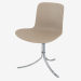 modèle 3D PK9 chaise de tapisserie d'ameublement en cuir - preview