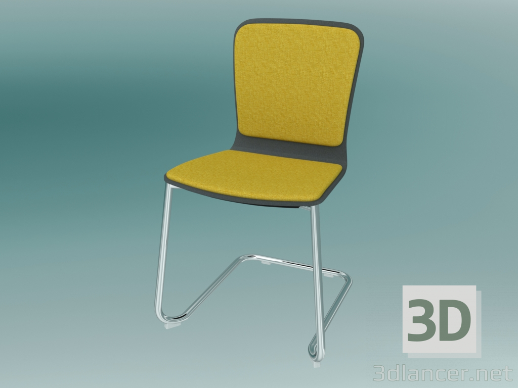modèle 3D Chaise visiteur (K33V1) - preview