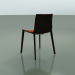 3 डी मॉडल कुर्सी 0329 (4 लकड़ी के पैर, सामने की ओर असबाब के साथ, पच्चर) - पूर्वावलोकन