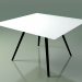3D Modell Quadratischer Tisch 5416 (H 74 - 119 x 119 cm, HPL H02, V39) - Vorschau