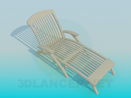 3d model Sunbed - preview