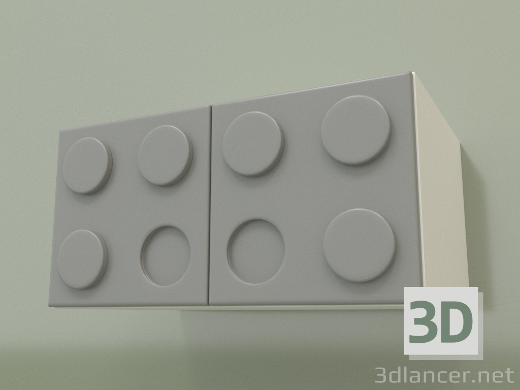 3D Modell Zwischengeschoss (grau) - Vorschau