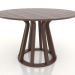 3d model Dining table Ø 1200 mm (dark walnut) - preview