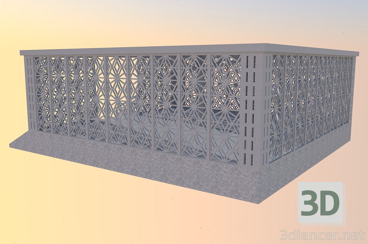 3d модель Альтанка – превью