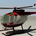 3D modeli Çok amaçlı helikopter McDonnell Douglas MD-500 Defender - önizleme