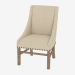 modello 3D Una sedia da pranzo con braccioli nuova sedia CAVALLETTO (8826.0002.A015.A) - anteprima