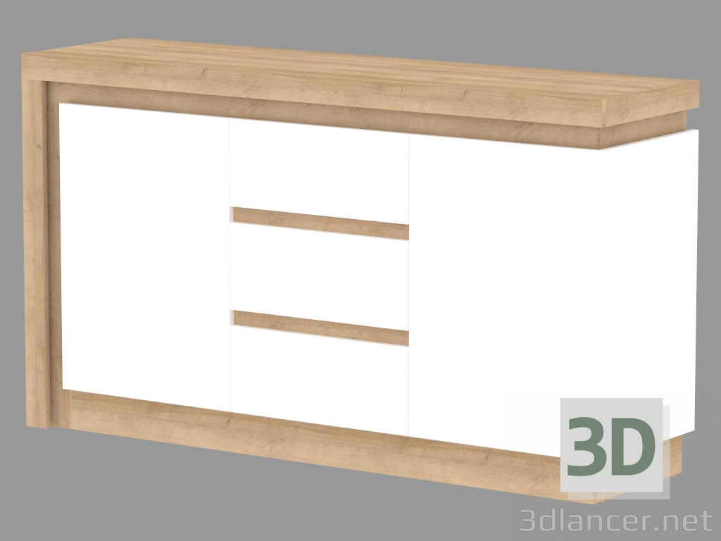 3d model Chest of drawers (TYPE LYOK01) - preview