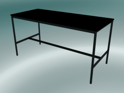 Table rectangulaire Base High 85x190x95 (Noir)