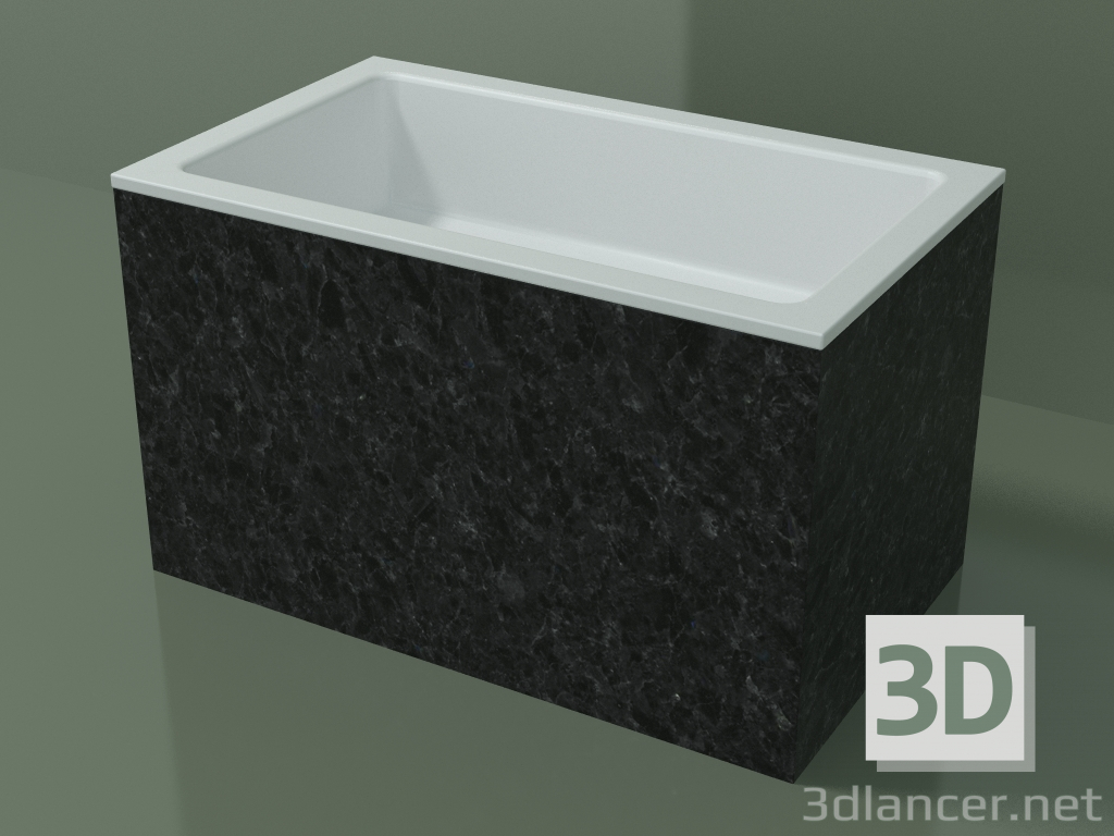modèle 3D Vasque à poser (01R132101, Nero Assoluto M03, L 60, P 36, H 36 cm) - preview