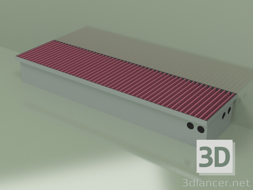 3d model Duct convector - Aquilo F1Т (260х1000х140, RAL 4002) - preview