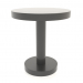 3 डी मॉडल कॉफी टेबल जेटी 023 (डी = 500x550, काला प्लास्टिक रंग) - पूर्वावलोकन