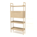 3d model Rack ST 03 (with cabinet) (900x400x1900, wood white) - preview
