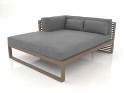 XL modular sofa, section 2 left (Bronze)