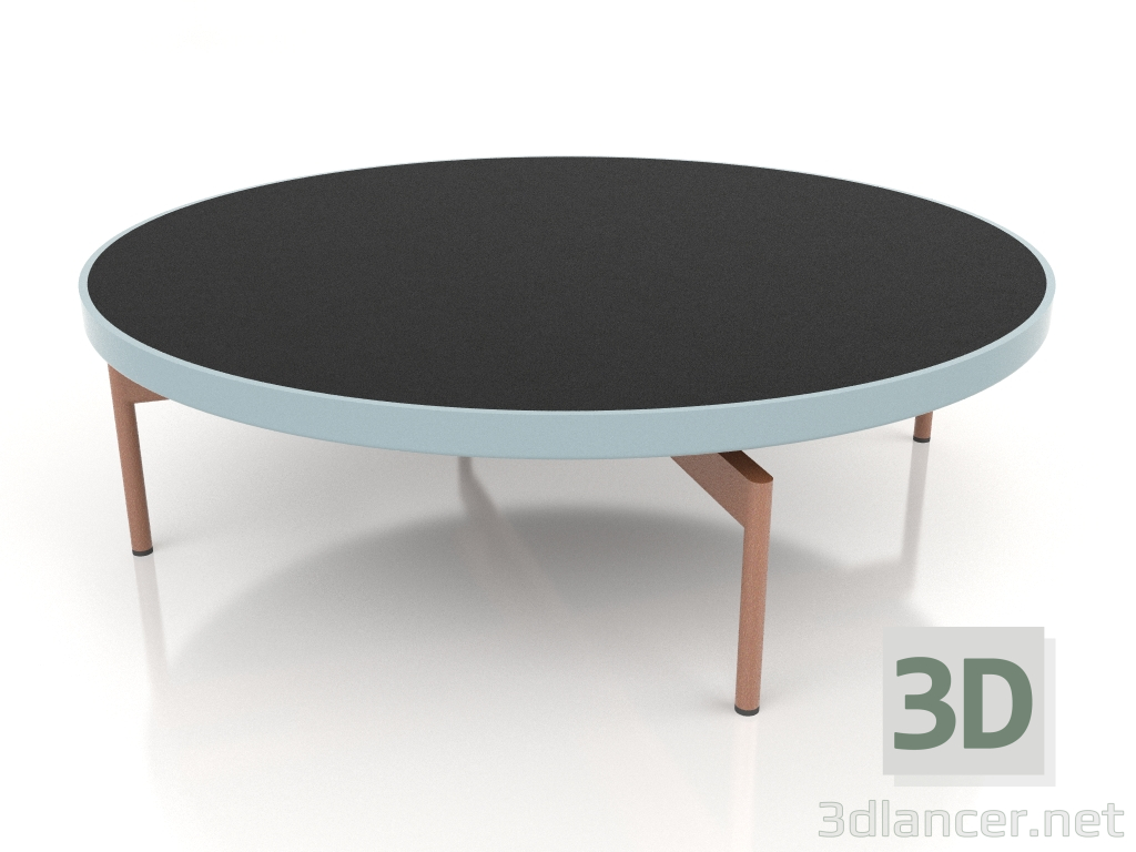 3d model Round coffee table Ø120 (Blue grey, DEKTON Domoos) - preview