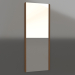 3d model Wall mirror 1800x700 mm (light walnut) - preview