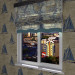 3d Roman shade in a nautical theme model buy - render