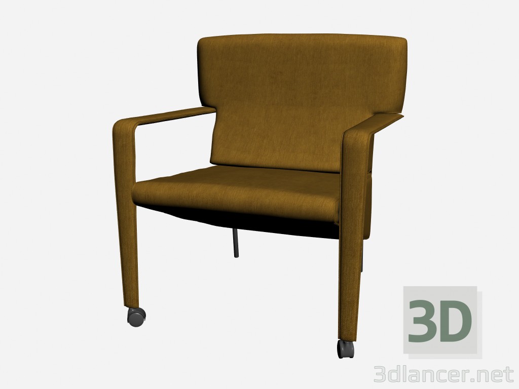 modello 3D Mente Sala da pranzo sedia - anteprima