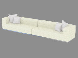 Sofa moderne Diamante (460х200х67)